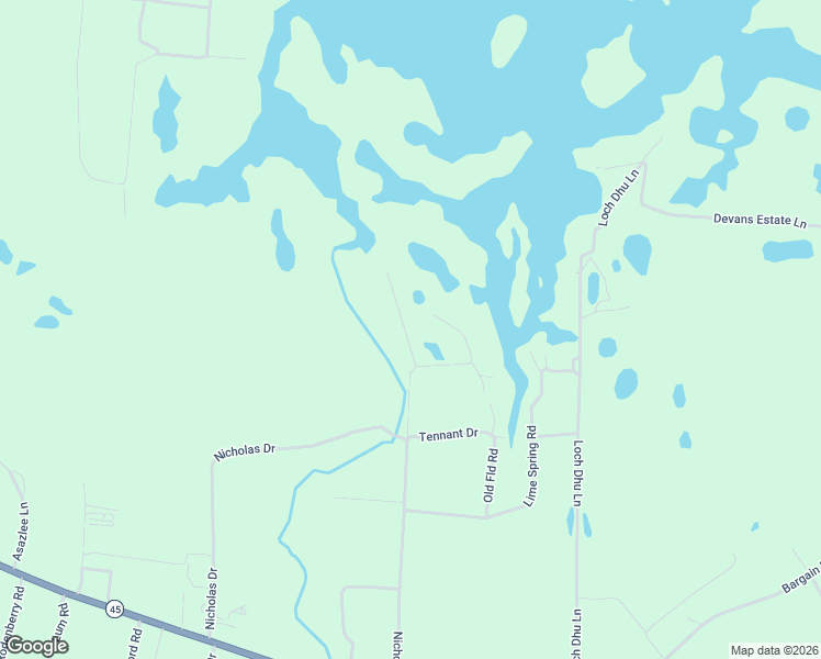 map of restaurants, bars, coffee shops, grocery stores, and more near 316 Forever Eclipse Lane in Cross