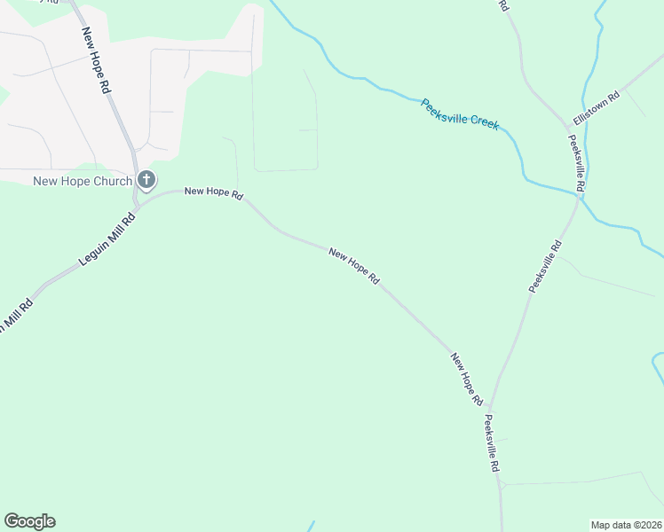 map of restaurants, bars, coffee shops, grocery stores, and more near 2332 New Hope Road in Locust Grove