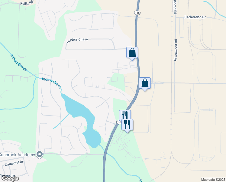 map of restaurants, bars, coffee shops, grocery stores, and more near 181 Lossie Lane in McDonough