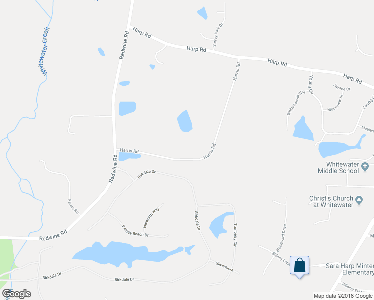 map of restaurants, bars, coffee shops, grocery stores, and more near 565 Harris Road in Fayetteville