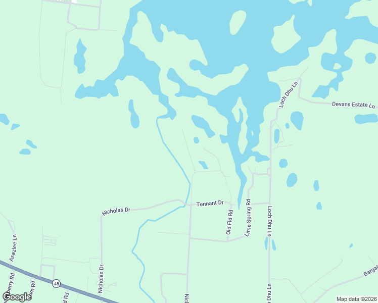 map of restaurants, bars, coffee shops, grocery stores, and more near 316 Forever Eclipse Lane in Cross