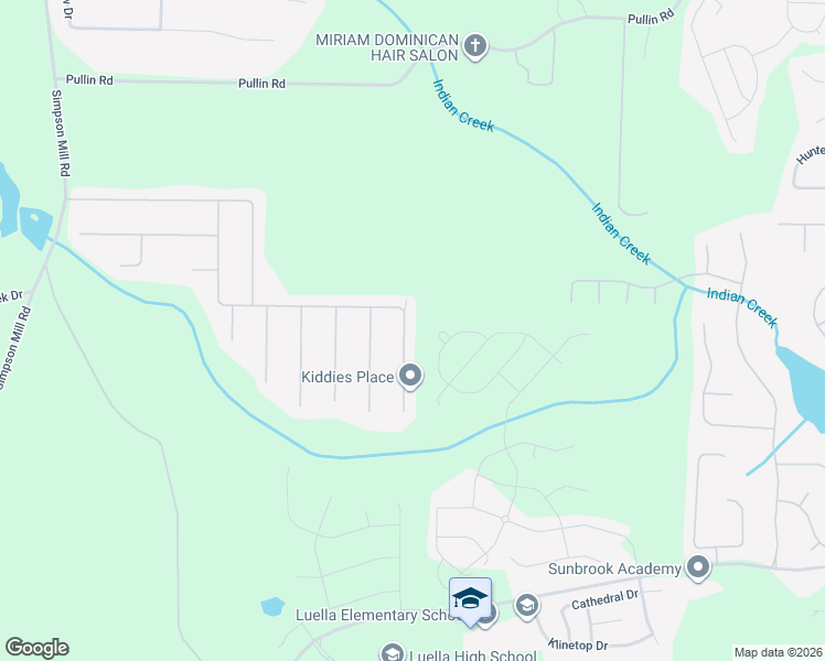 map of restaurants, bars, coffee shops, grocery stores, and more near 343 Ermines Way in McDonough