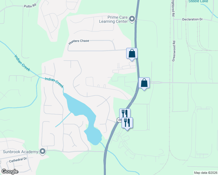 map of restaurants, bars, coffee shops, grocery stores, and more near 520 Jaclyn Circle in McDonough