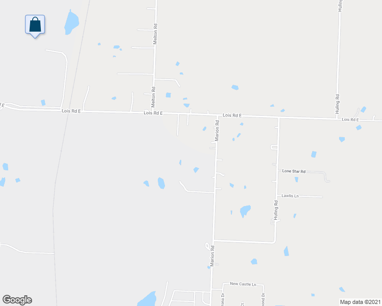 map of restaurants, bars, coffee shops, grocery stores, and more near 3873 Lois Road East in Sanger