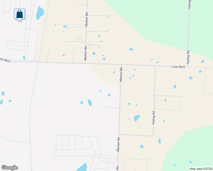 map of restaurants, bars, coffee shops, grocery stores, and more near 3873 Lois Road East in Sanger
