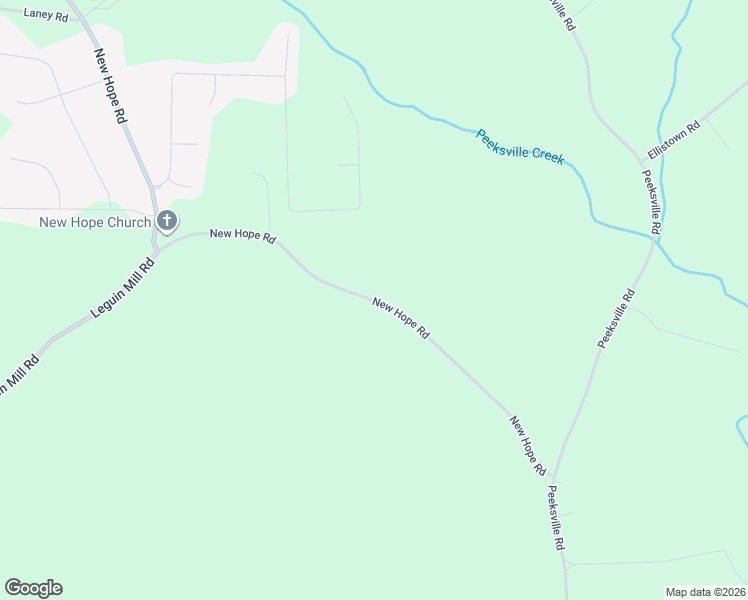 map of restaurants, bars, coffee shops, grocery stores, and more near 2332 New Hope Road in Locust Grove