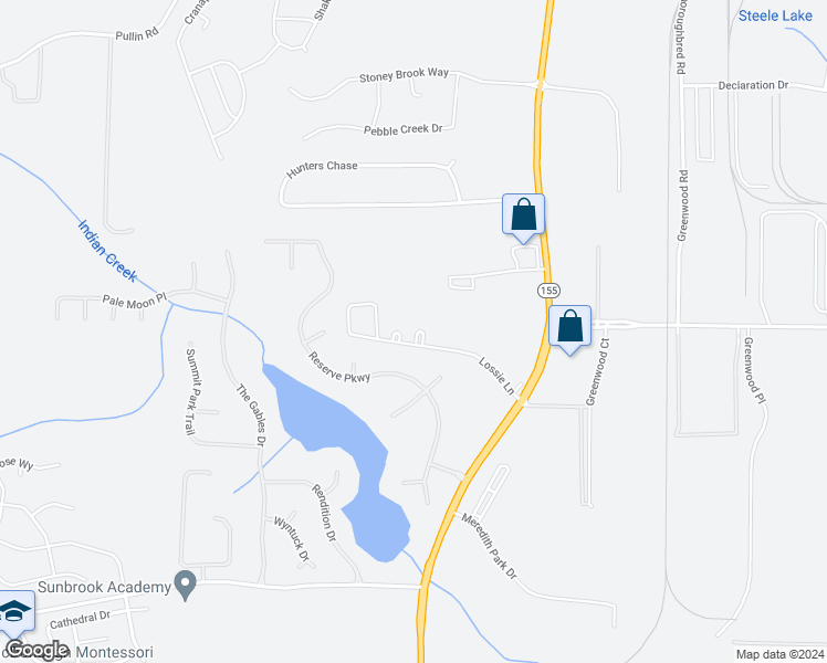 map of restaurants, bars, coffee shops, grocery stores, and more near 513 Jaclyn Circle in McDonough