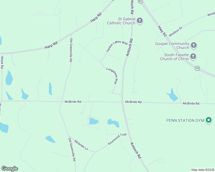 map of restaurants, bars, coffee shops, grocery stores, and more near 155 Lighthouse Court in Fayetteville