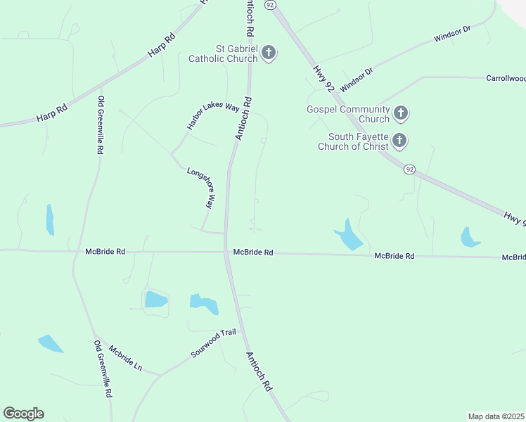 map of restaurants, bars, coffee shops, grocery stores, and more near 220 Watershed Way in Fayetteville