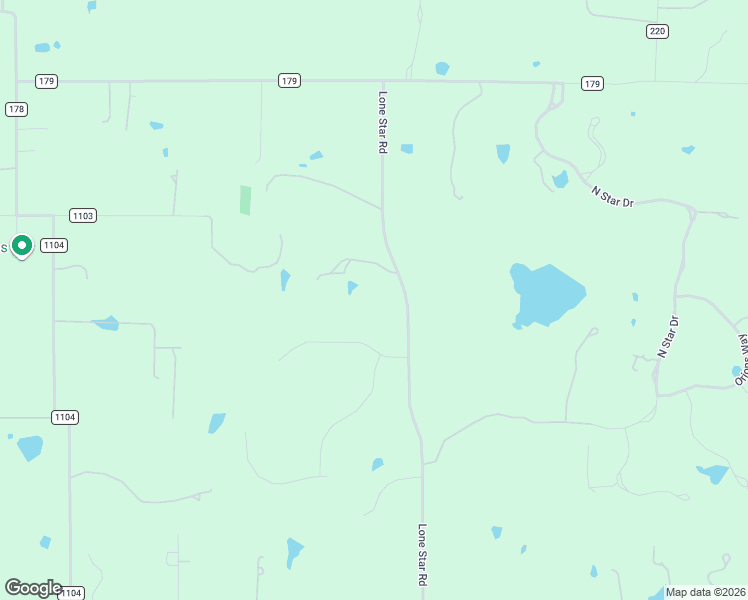 map of restaurants, bars, coffee shops, grocery stores, and more near 2545 Lone Star Road in Celina