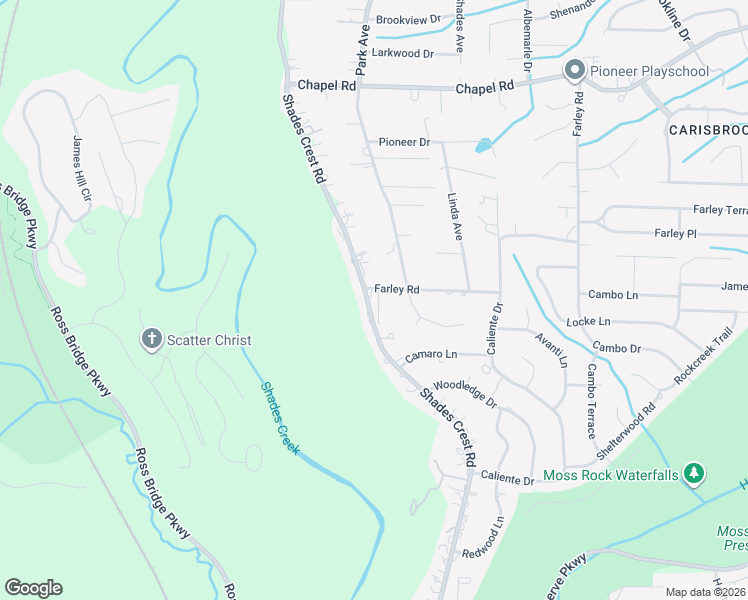 map of restaurants, bars, coffee shops, grocery stores, and more near 311 County Highway 97 in Hoover