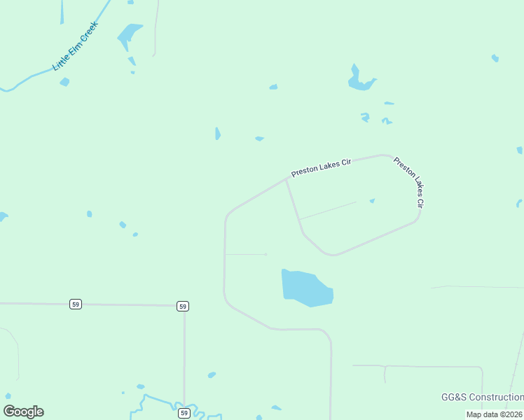 map of restaurants, bars, coffee shops, grocery stores, and more near 3497 North Preston Lake Drive in Celina