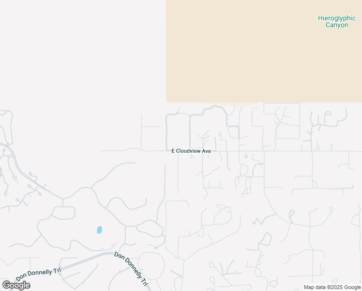 map of restaurants, bars, coffee shops, grocery stores, and more near 9630 East Cloudview Avenue in Gold Canyon