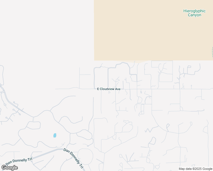 map of restaurants, bars, coffee shops, grocery stores, and more near 9630 East Cloudview Avenue in Gold Canyon