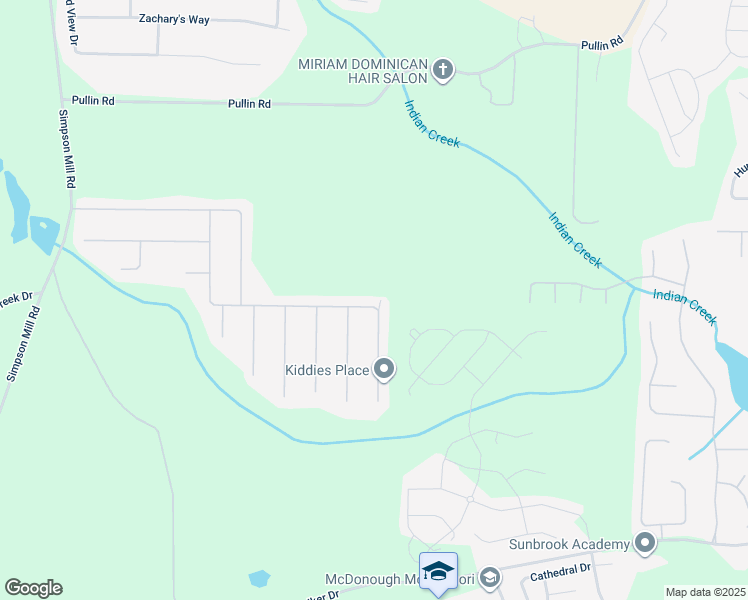 map of restaurants, bars, coffee shops, grocery stores, and more near 323 Ermines Way in McDonough