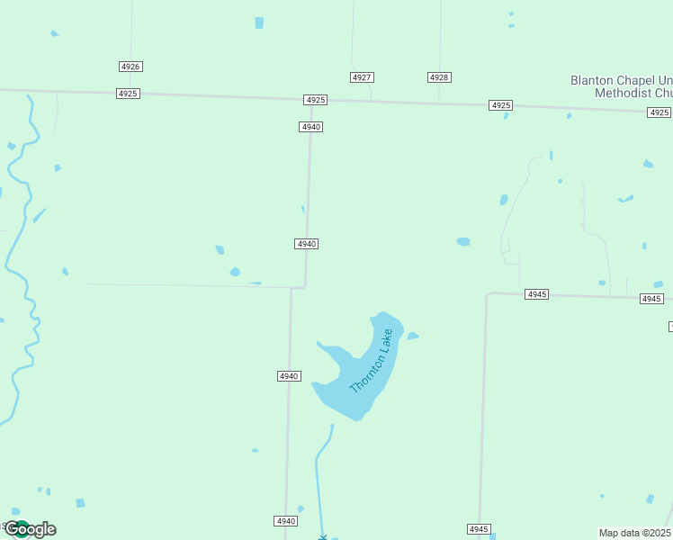 map of restaurants, bars, coffee shops, grocery stores, and more near 1284 County Road 4940 in Leonard