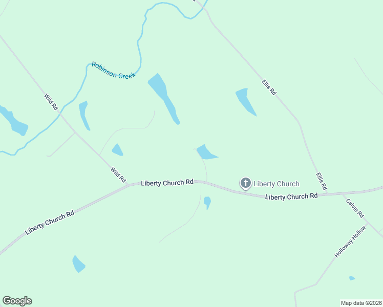 map of restaurants, bars, coffee shops, grocery stores, and more near 3516 Liberty Church Road in Monticello