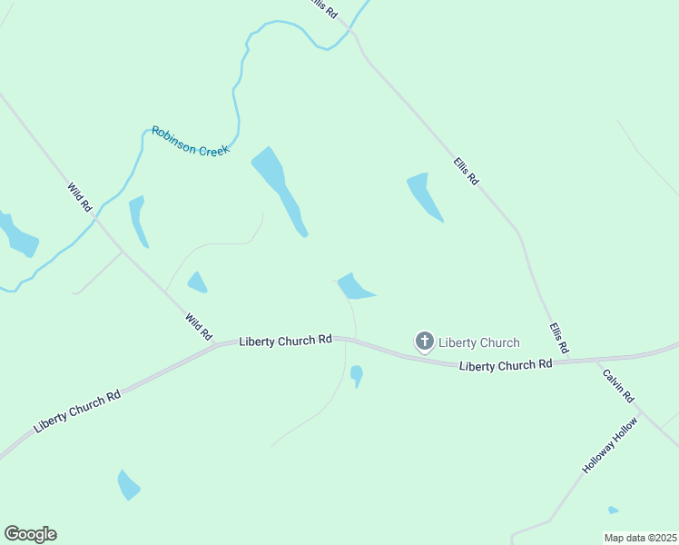 map of restaurants, bars, coffee shops, grocery stores, and more near 3446 Liberty Church Road in Monticello