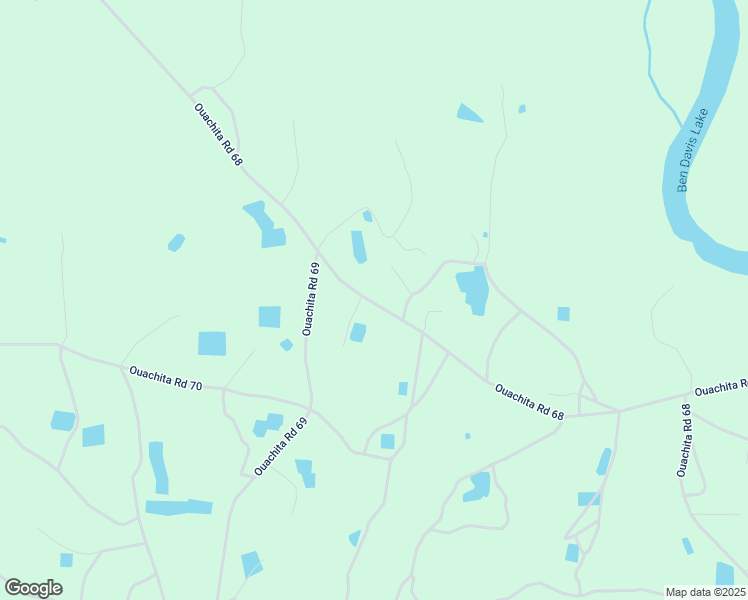 map of restaurants, bars, coffee shops, grocery stores, and more near 893-927 Ouachita Road 68 in Smackover