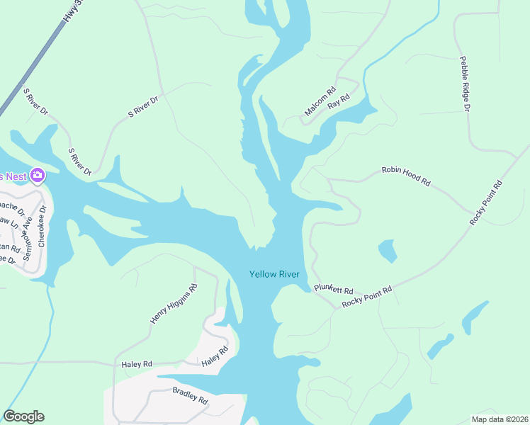 map of restaurants, bars, coffee shops, grocery stores, and more near 531 Parker Road in Covington