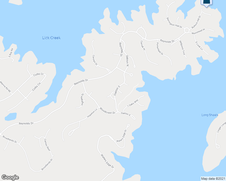 map of restaurants, bars, coffee shops, grocery stores, and more near 206 Beech Haven Lane in Eatonton