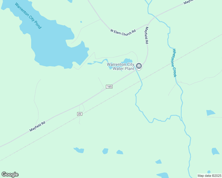 map of restaurants, bars, coffee shops, grocery stores, and more near 2163 Mayfield Road in Warrenton
