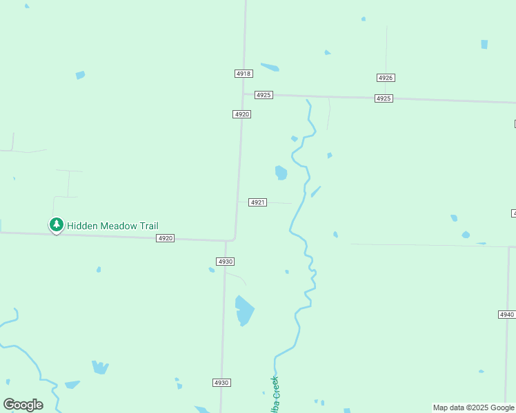 map of restaurants, bars, coffee shops, grocery stores, and more near 1857 County Road 4920 in Leonard