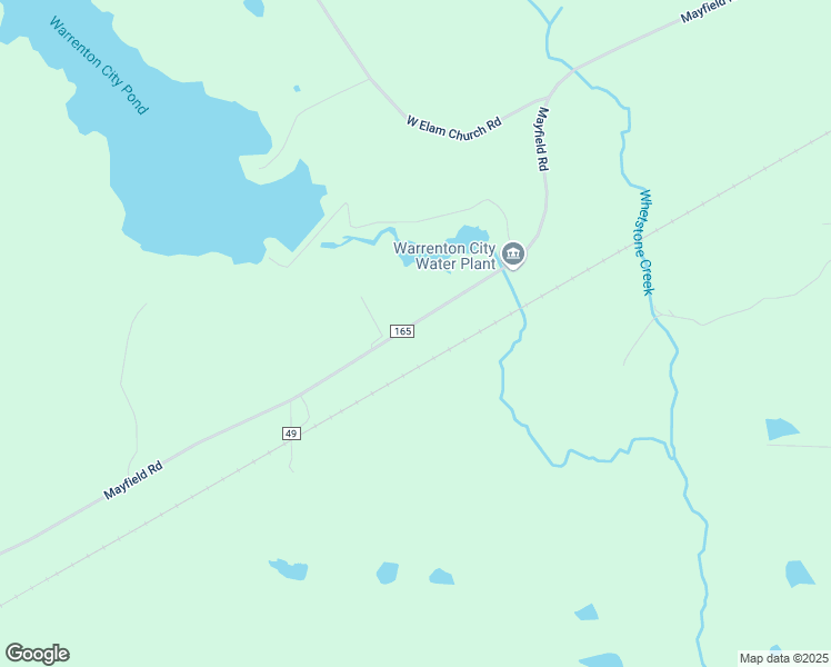 map of restaurants, bars, coffee shops, grocery stores, and more near 2163 Mayfield Road in Warrenton