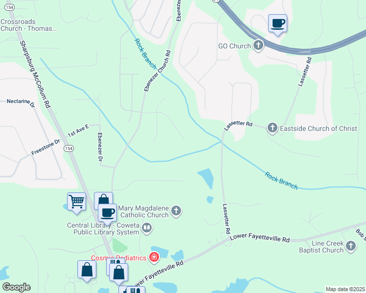 map of restaurants, bars, coffee shops, grocery stores, and more near 149 Avalon Way in Sharpsburg