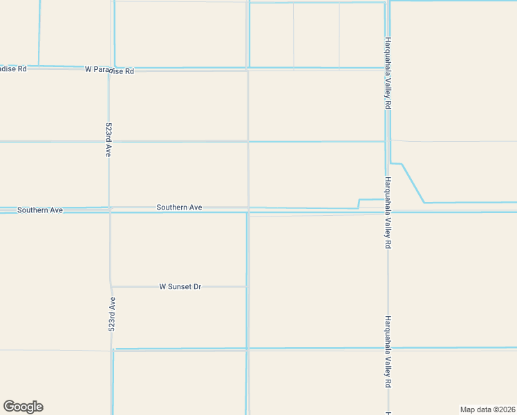 map of restaurants, bars, coffee shops, grocery stores, and more near Southern Avenue in Tonopah