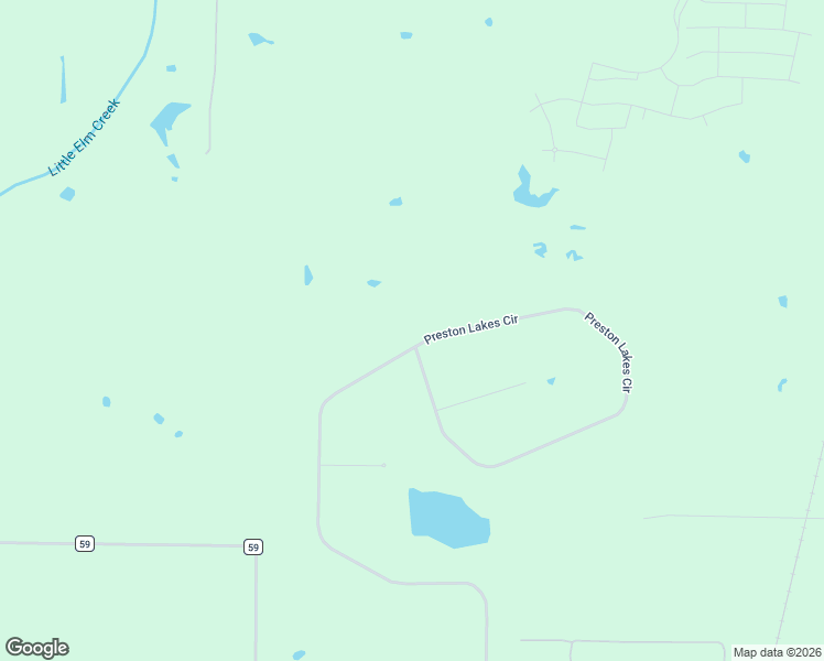 map of restaurants, bars, coffee shops, grocery stores, and more near 4001 Preston Lakes Circle in Celina