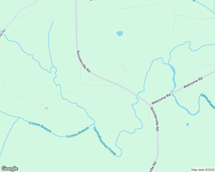 map of restaurants, bars, coffee shops, grocery stores, and more near 4315 Roosterville Road in Roopville