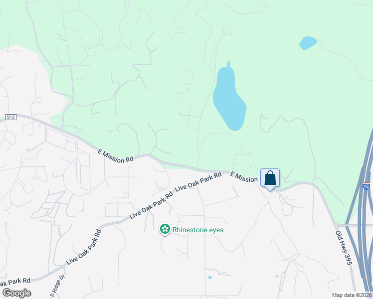 map of restaurants, bars, coffee shops, grocery stores, and more near 3378 Yerba Buena Drive in Fallbrook