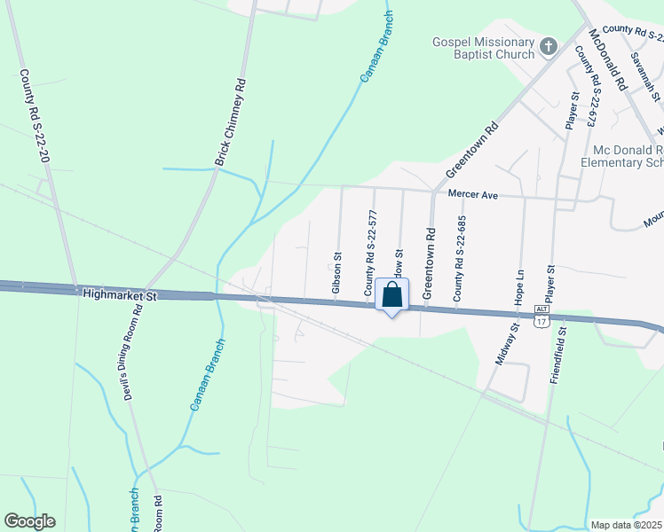 map of restaurants, bars, coffee shops, grocery stores, and more near 99 Gibson Street in Georgetown