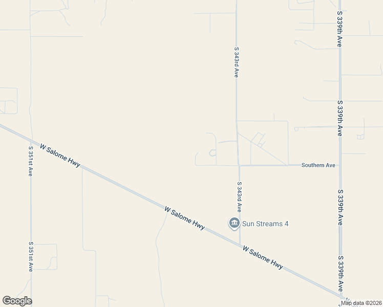 map of restaurants, bars, coffee shops, grocery stores, and more near 5812 South 343rd Avenue in Tonopah