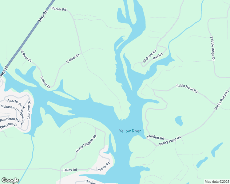 map of restaurants, bars, coffee shops, grocery stores, and more near 499 Parker Road in Covington