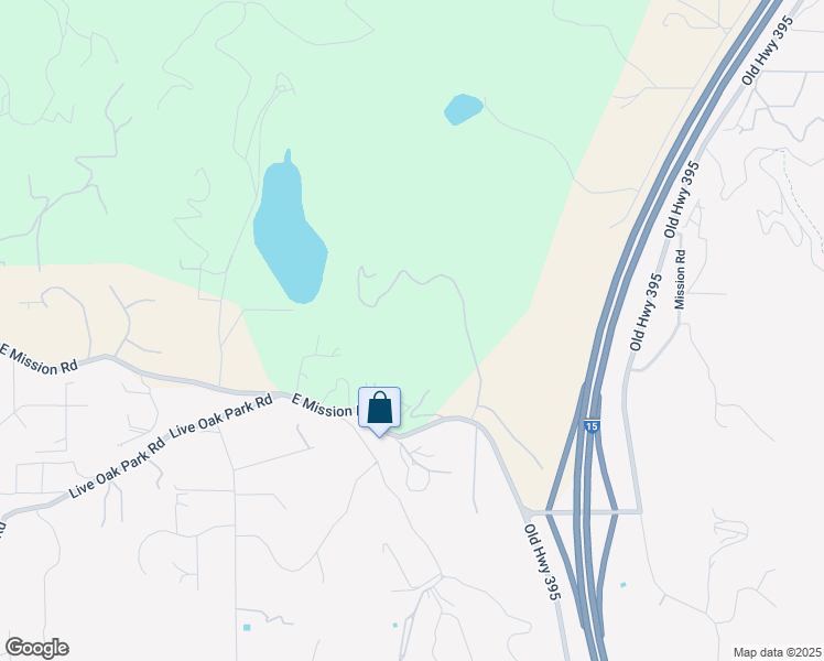 map of restaurants, bars, coffee shops, grocery stores, and more near 121 Avo Drive in Fallbrook