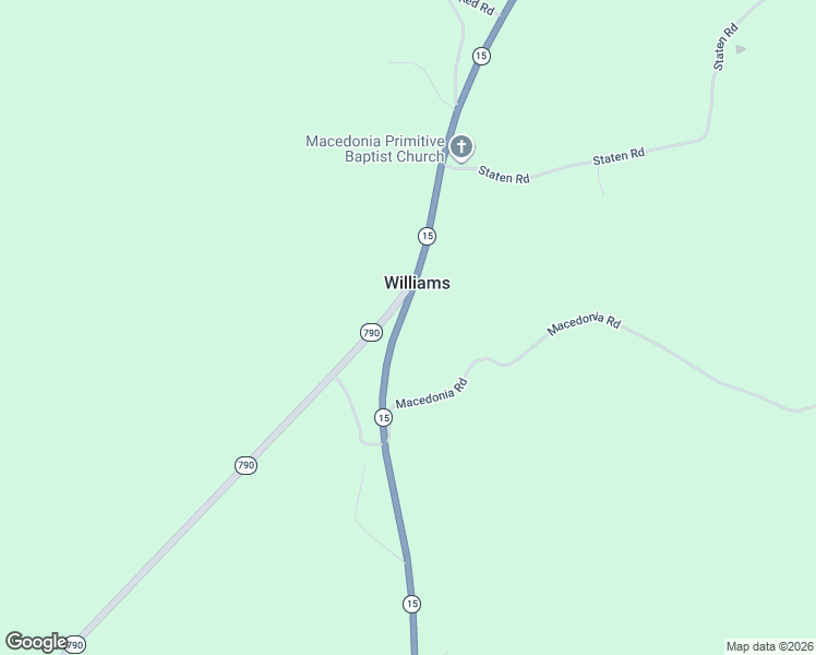 map of restaurants, bars, coffee shops, grocery stores, and more near 14380 Mississippi 15 in Ackerman