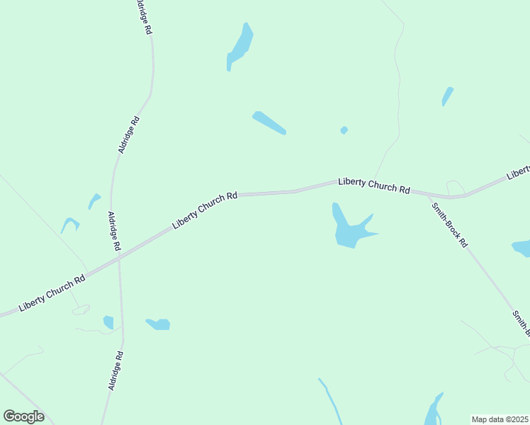 map of restaurants, bars, coffee shops, grocery stores, and more near 1545 Liberty Church Road in Monticello