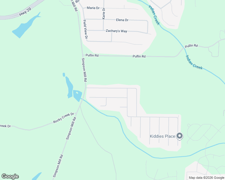 map of restaurants, bars, coffee shops, grocery stores, and more near 144 Penny Lane in McDonough