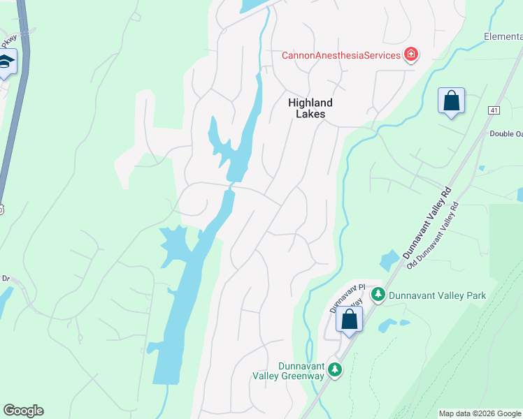 map of restaurants, bars, coffee shops, grocery stores, and more near 568 Highland Park Circle in Birmingham