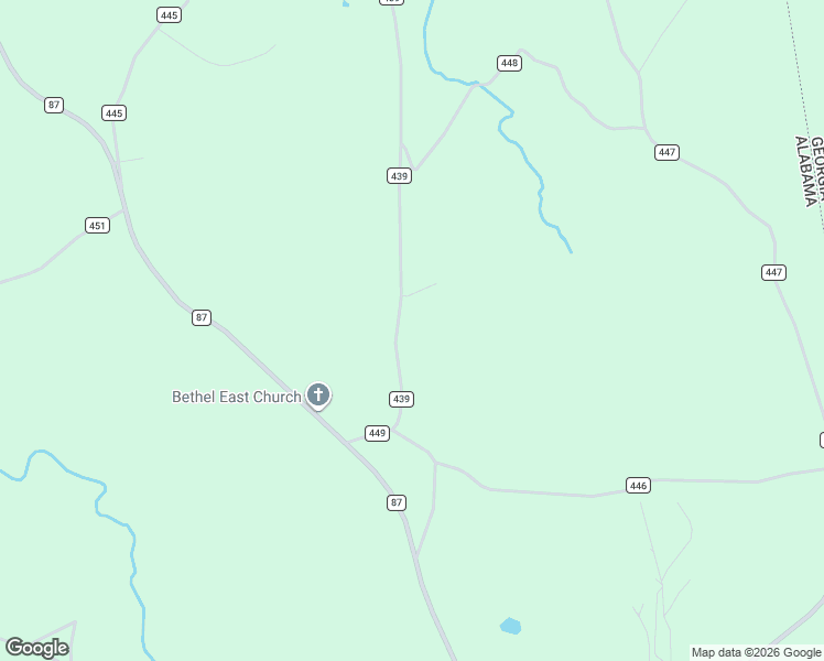 map of restaurants, bars, coffee shops, grocery stores, and more near 238 County Road 439 in Woodland