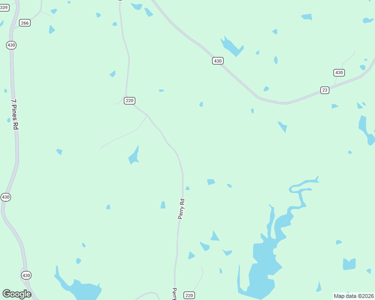 map of restaurants, bars, coffee shops, grocery stores, and more near 1490 County Road 220 in Greenwood