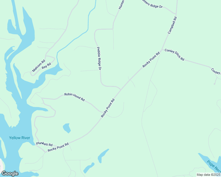 map of restaurants, bars, coffee shops, grocery stores, and more near 45 Pebble Ridge Drive in Covington