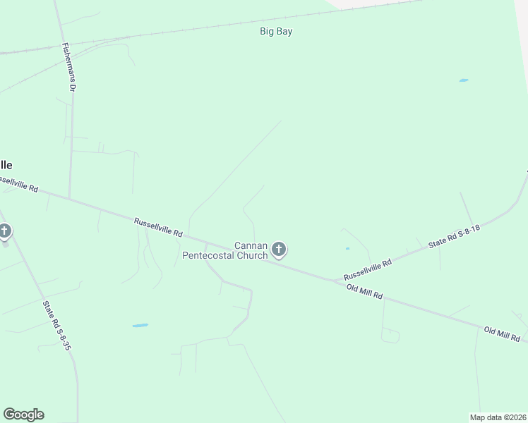 map of restaurants, bars, coffee shops, grocery stores, and more near in Russellville