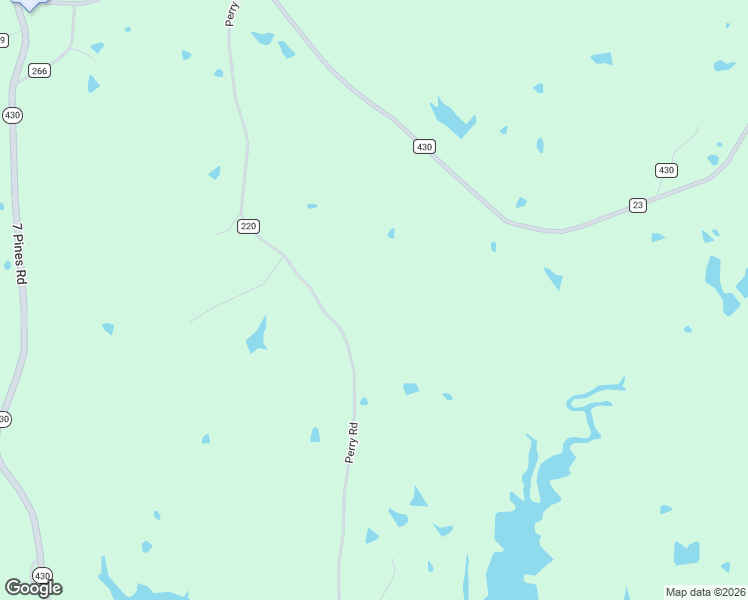 map of restaurants, bars, coffee shops, grocery stores, and more near 1490 County Road 220 in Greenwood