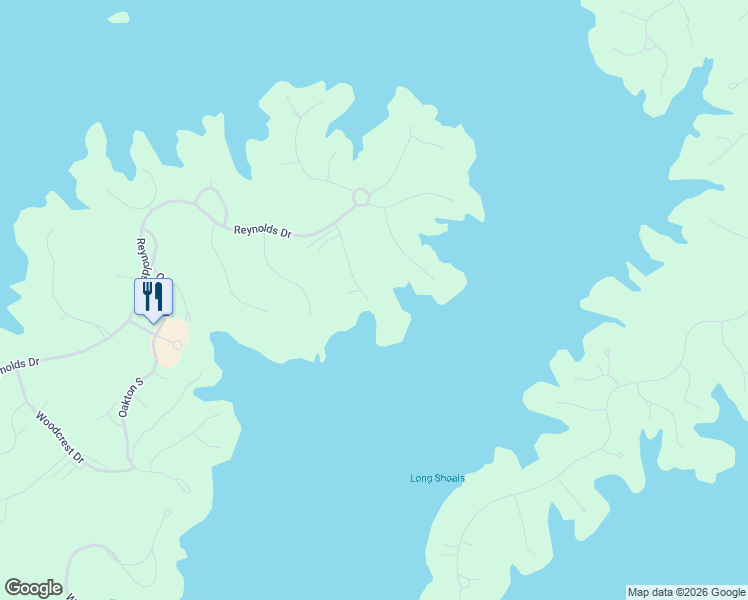 map of restaurants, bars, coffee shops, grocery stores, and more near 126 Millpond Trce in Eatonton