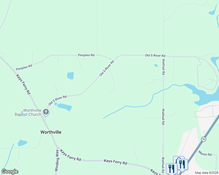 map of restaurants, bars, coffee shops, grocery stores, and more near 251 Old S River Road in Jackson