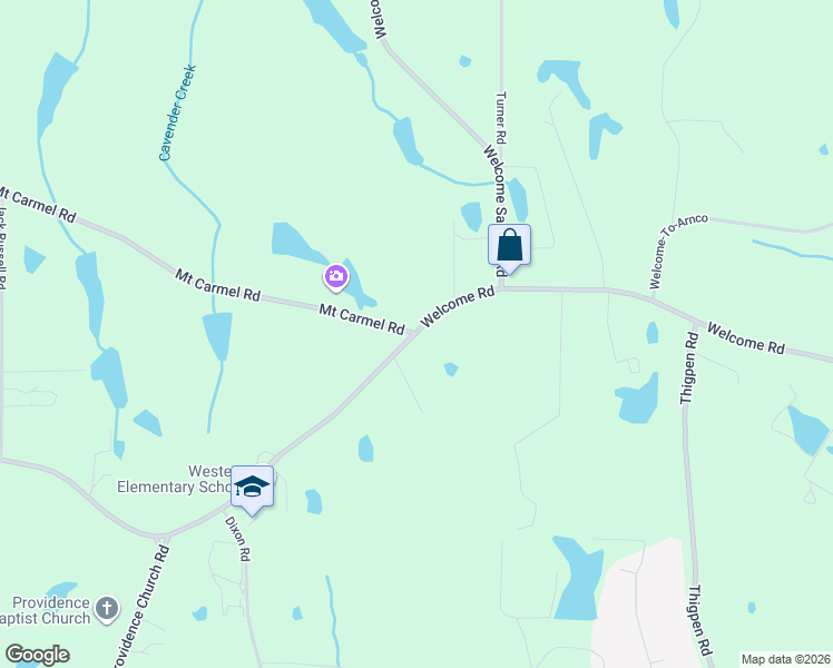 map of restaurants, bars, coffee shops, grocery stores, and more near 48 Mount Carmel Road in Newnan