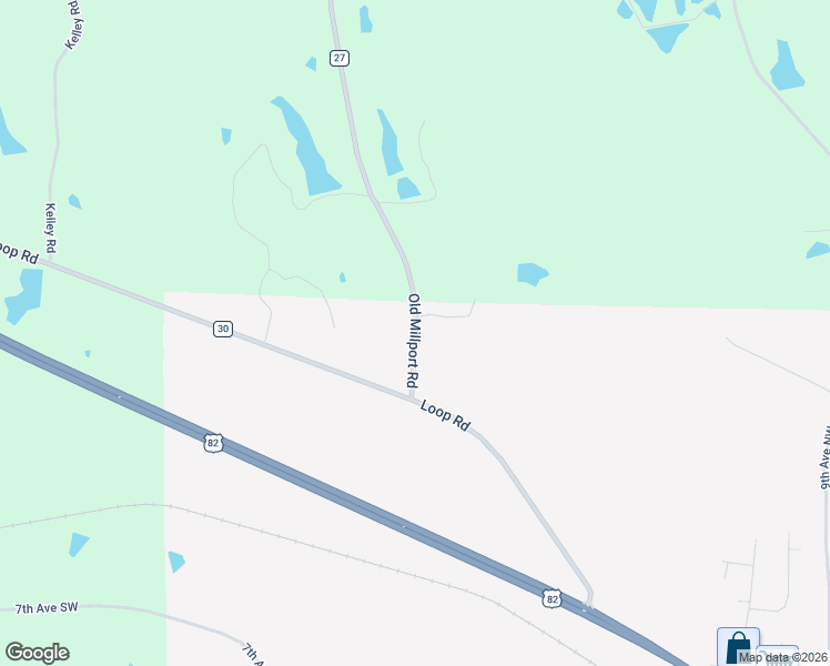 map of restaurants, bars, coffee shops, grocery stores, and more near 12769 Old Millport Road in Reform